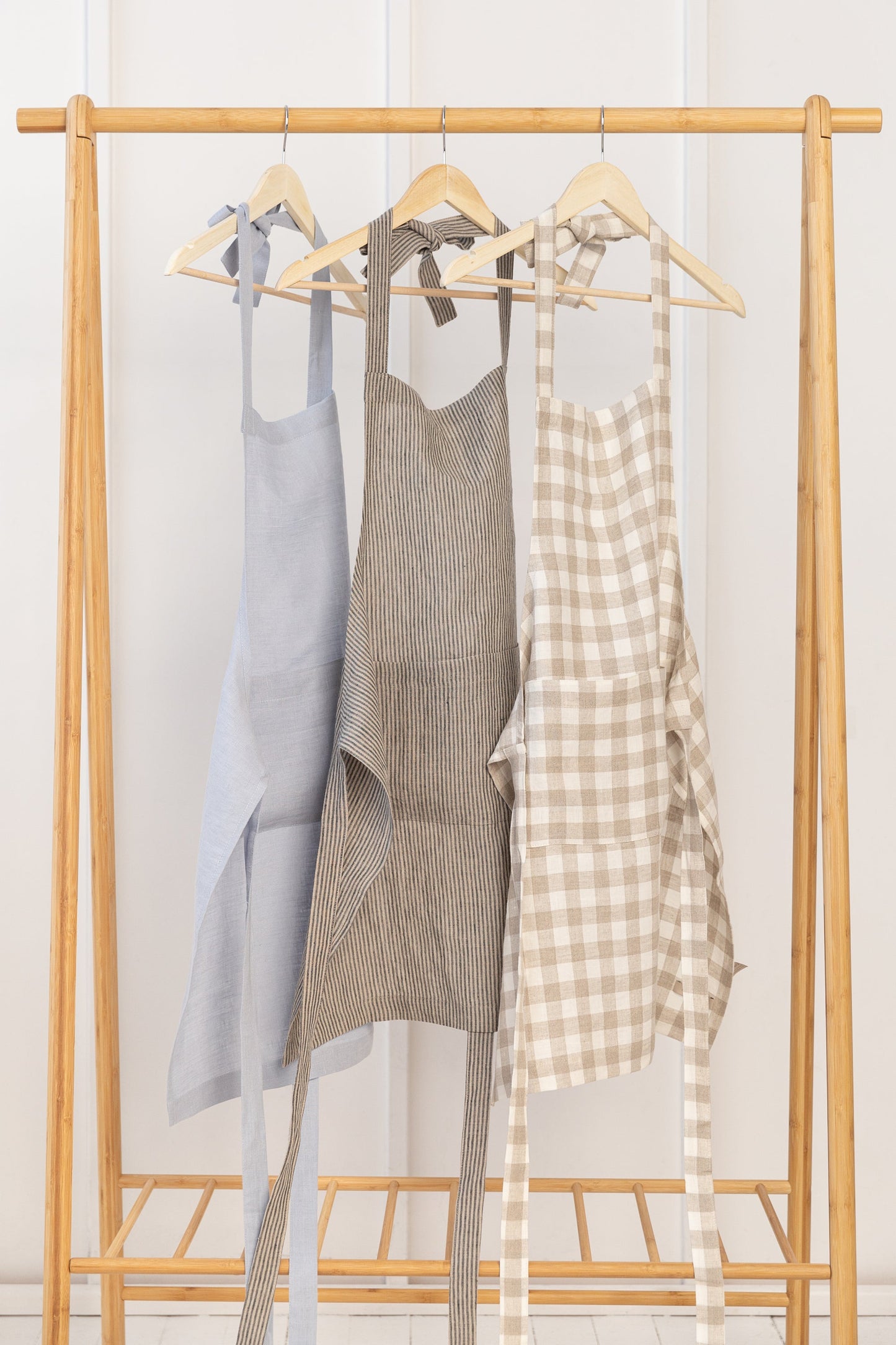 Natural Light linen apron
