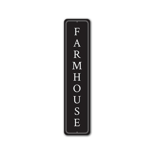 Vertical Farmhouse Sign
